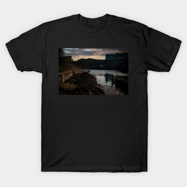 River Wear At Sunderland T-Shirt by axp7884